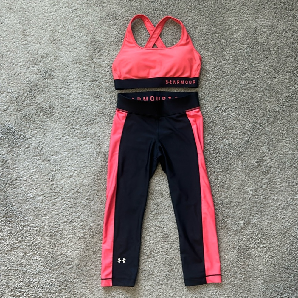 Under Armour workout set